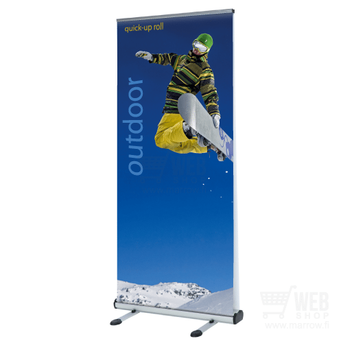 Outdoor Roll-Up telineet (ulkokäyttöön)