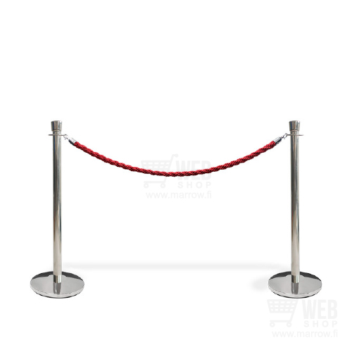 Quick-Up Rope Barrier - kulunohjaus köysitolppa