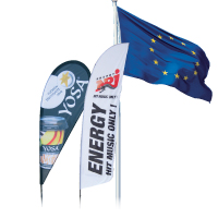 Salkoliput ja beach flag rantaliput
