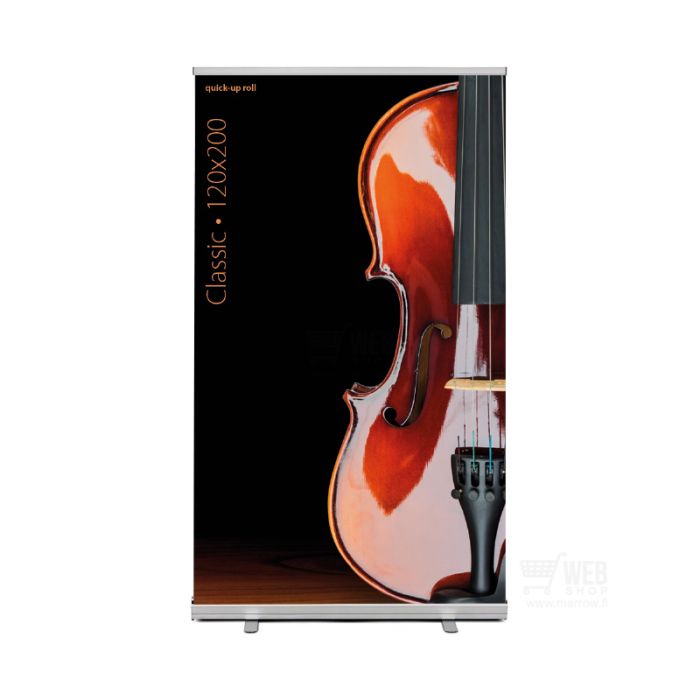 Classic Roll-Up 120x200cm edestä katsottuna