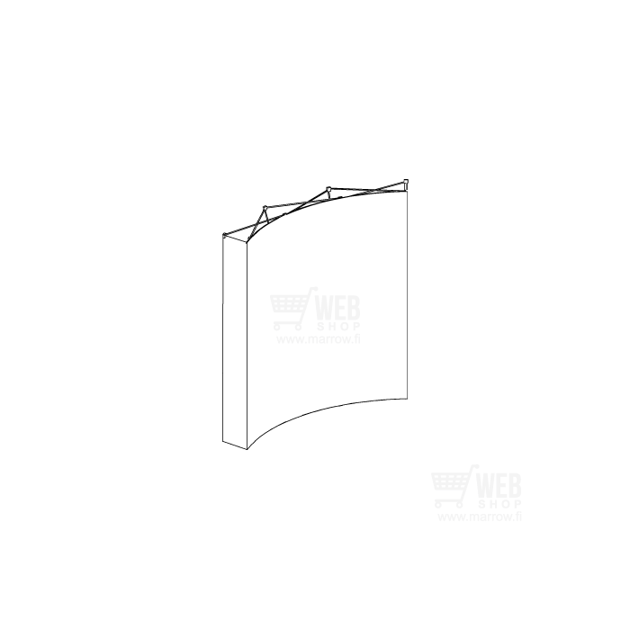 Quick-Up Wall - Textil 3x3 C kuvakangas vers2.0