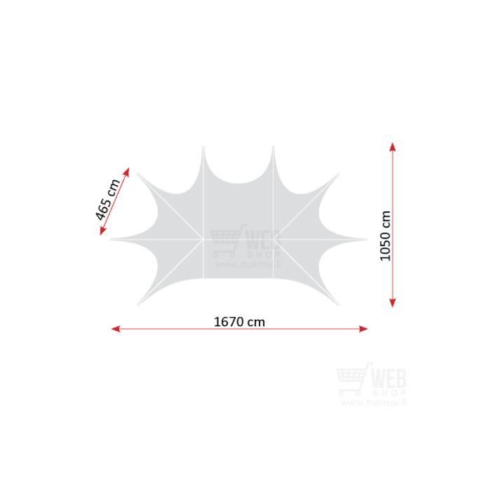 Party-Star 12x17m Stage - tapahtumateltta