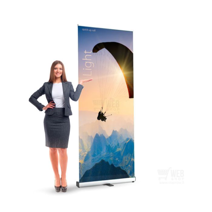 Quick-Up Roll - Light 85x205 cm Roll-Up