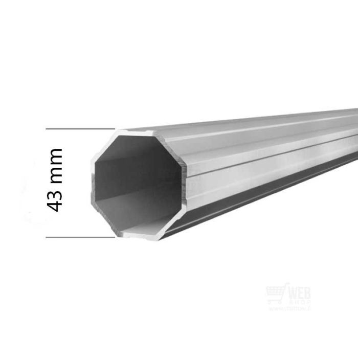 Octa Go - kahdeksankulmainen 43mm  teltan jalka