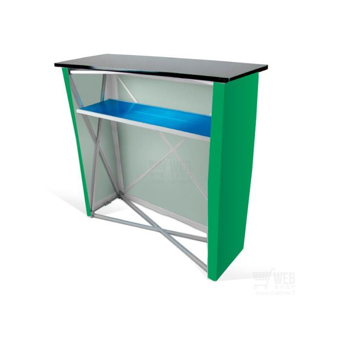 Quick-Up Counter - Fabric - messutiski takaa kuvattuna