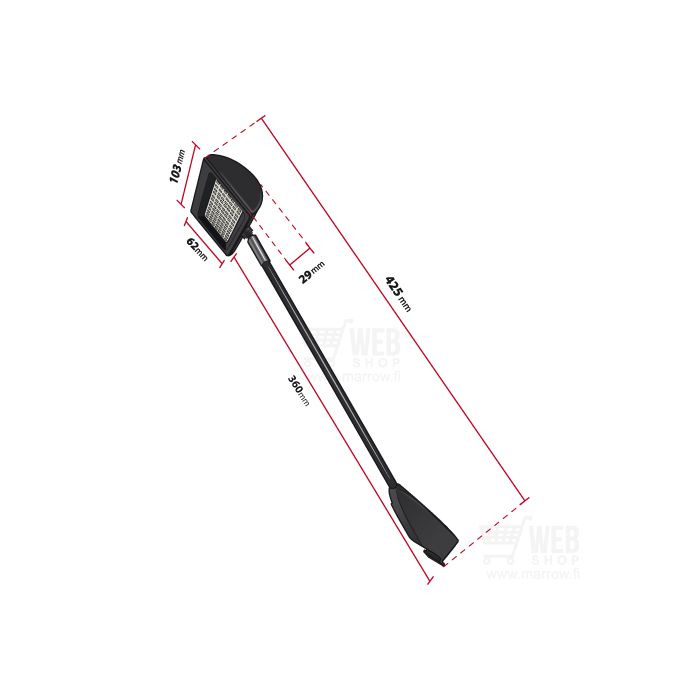 Quick-Up Wall - Modulate Powerspot LED-valaisin setti (2 kpl)
