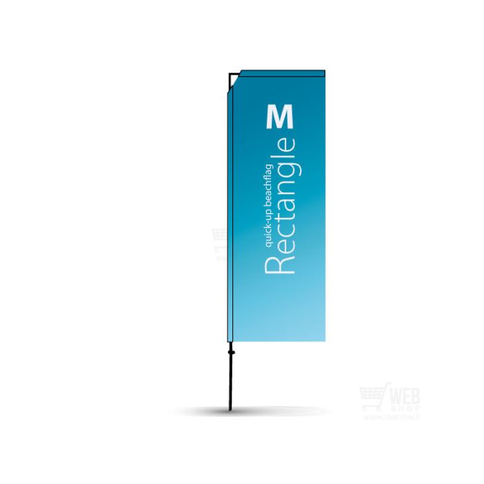 Quick-Up BeachFlag - Rectangle M