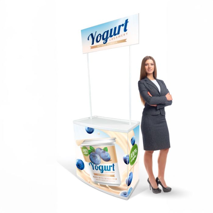 Quick-Up Counter – Promo tuote-esittelypöytä