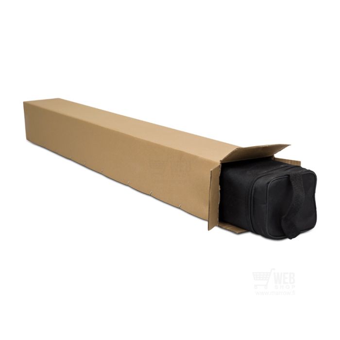 Quick-Up Roll - Classic Roll-Up toimitetaan vahvassa pahvilaatikossa.