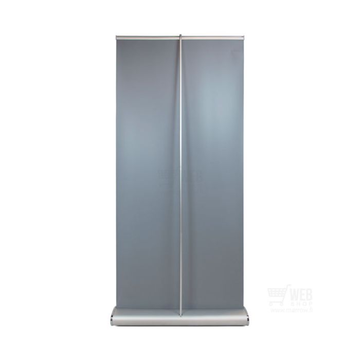 Quick-Up Roll - Drop 100x200 - roll-up teline takaa kuvattuna