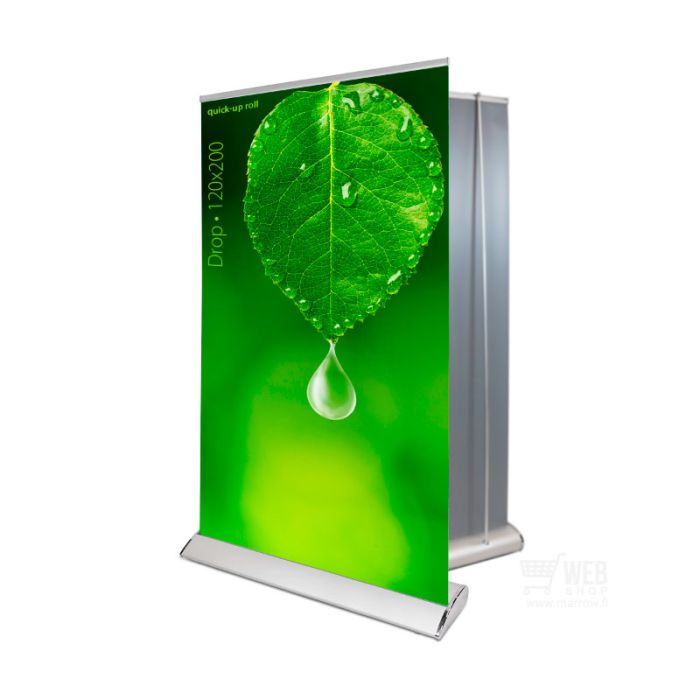Quick-Up Roll - Drop 120x200 - roll-up teline