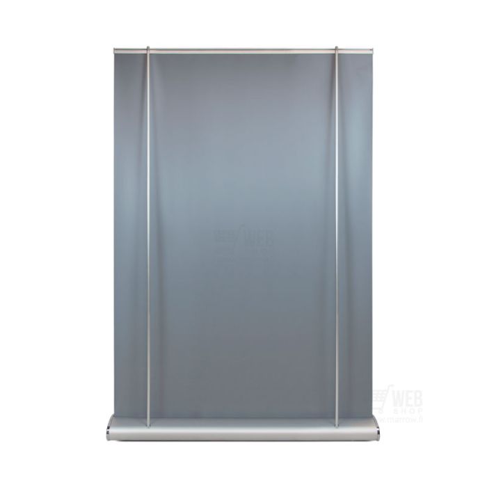 Quick-Up Roll - Drop 150x200 - roll-up teline takaa kuvattuna