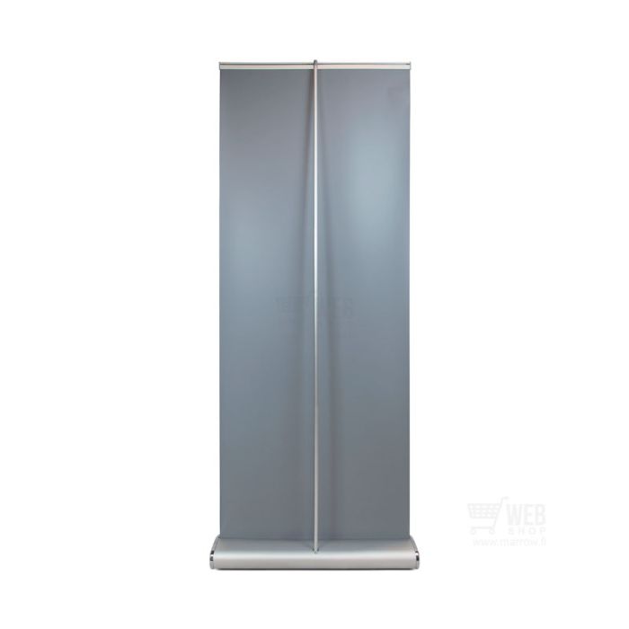 Quick-Up Roll - Drop 85x200 - roll-up teline takaa kuvattuna