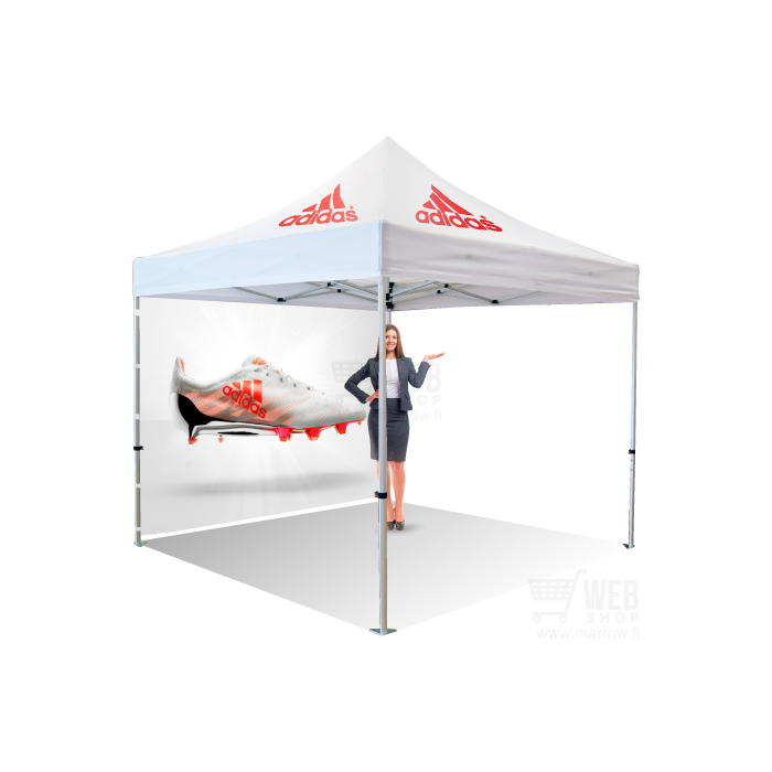 Mainospainettu Quick-Up Gazebo - Classic pop-up teltta.