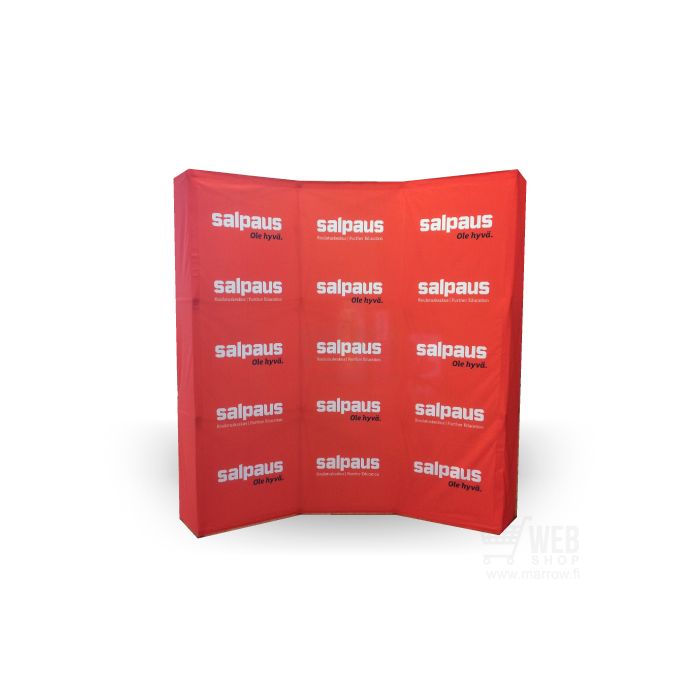Quick-Up Wall  - Textil 3x3 Curved messuseinä