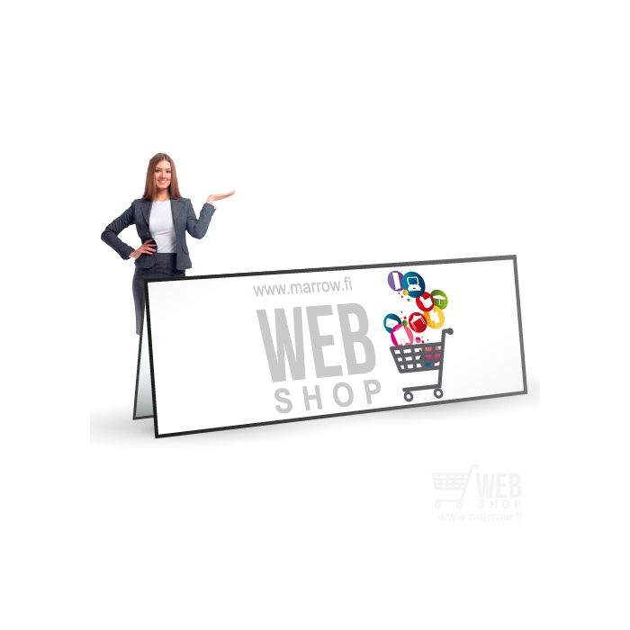 Rectangular Pop-Up Banner - 300x100cm