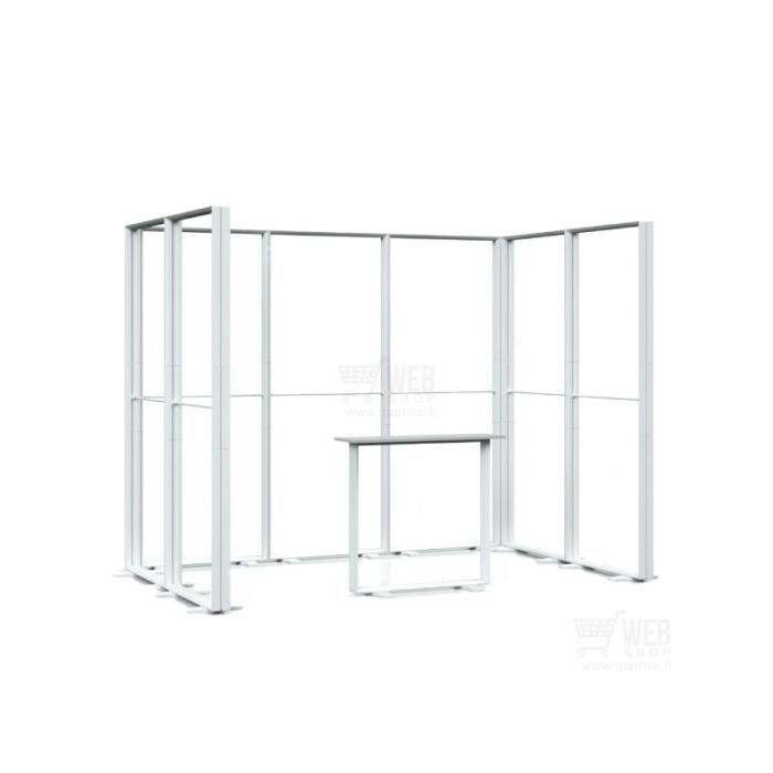 Quick-Up lightbox - Smart 3x2 U frame set