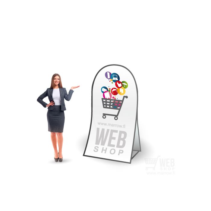 Vertical Pop-Up Banner - 100x200 cm