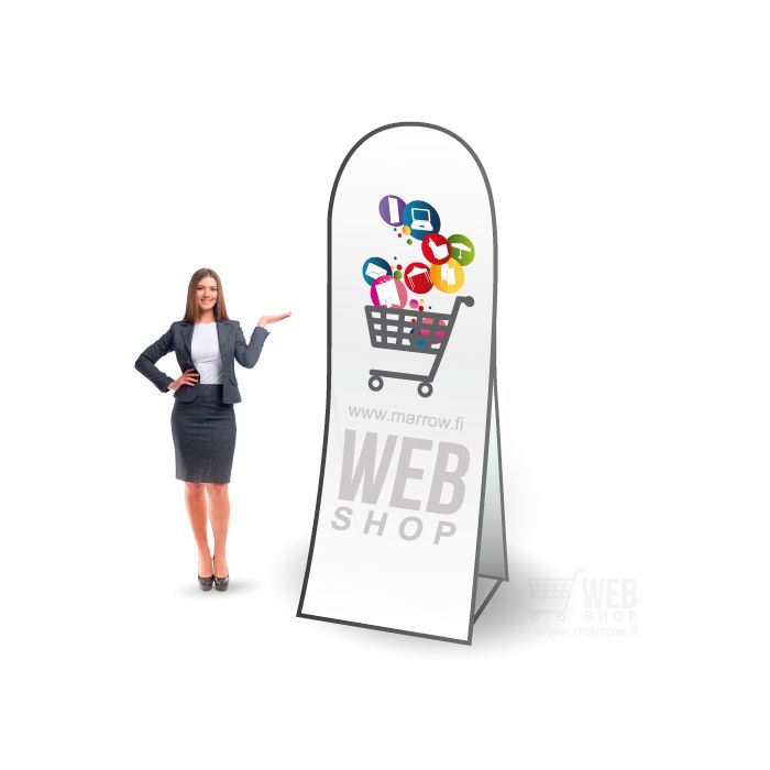 Vertical Pop-Up Banner - 100x300 cm