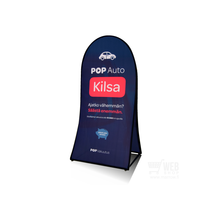 Vertical Pop-Up Banner - 75x250cm