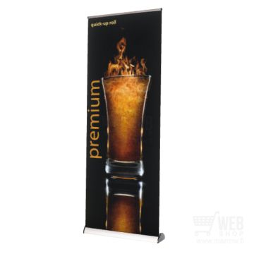 Quick-Up Roll - Premium Plus 100 roll-up teline