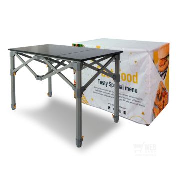 Solid Promo Table - 120 kokoontaittuva pöytä