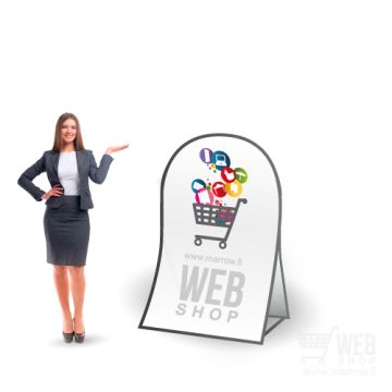 Vertical Pop-Up Banner - 100x150cm 