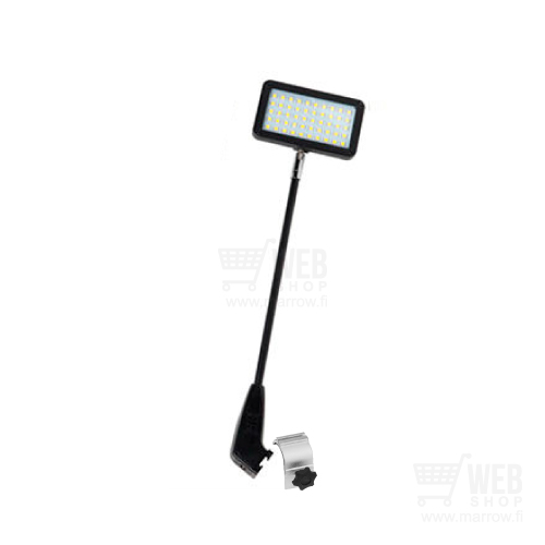 LED-valaisin - Tension Wall kiinnikkeellä - Musta