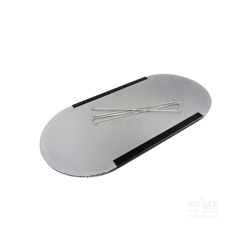 Quick-Up Counter - Basic  Curved - messutiskin välihylly 