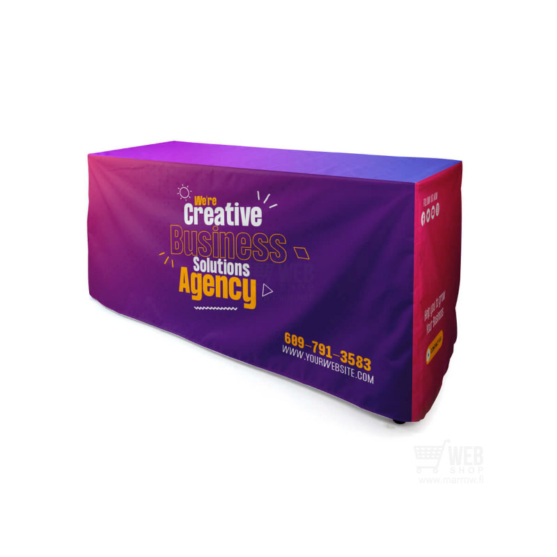 Solid Promo Table - 180 - pöytähuppu - Brändätty FR