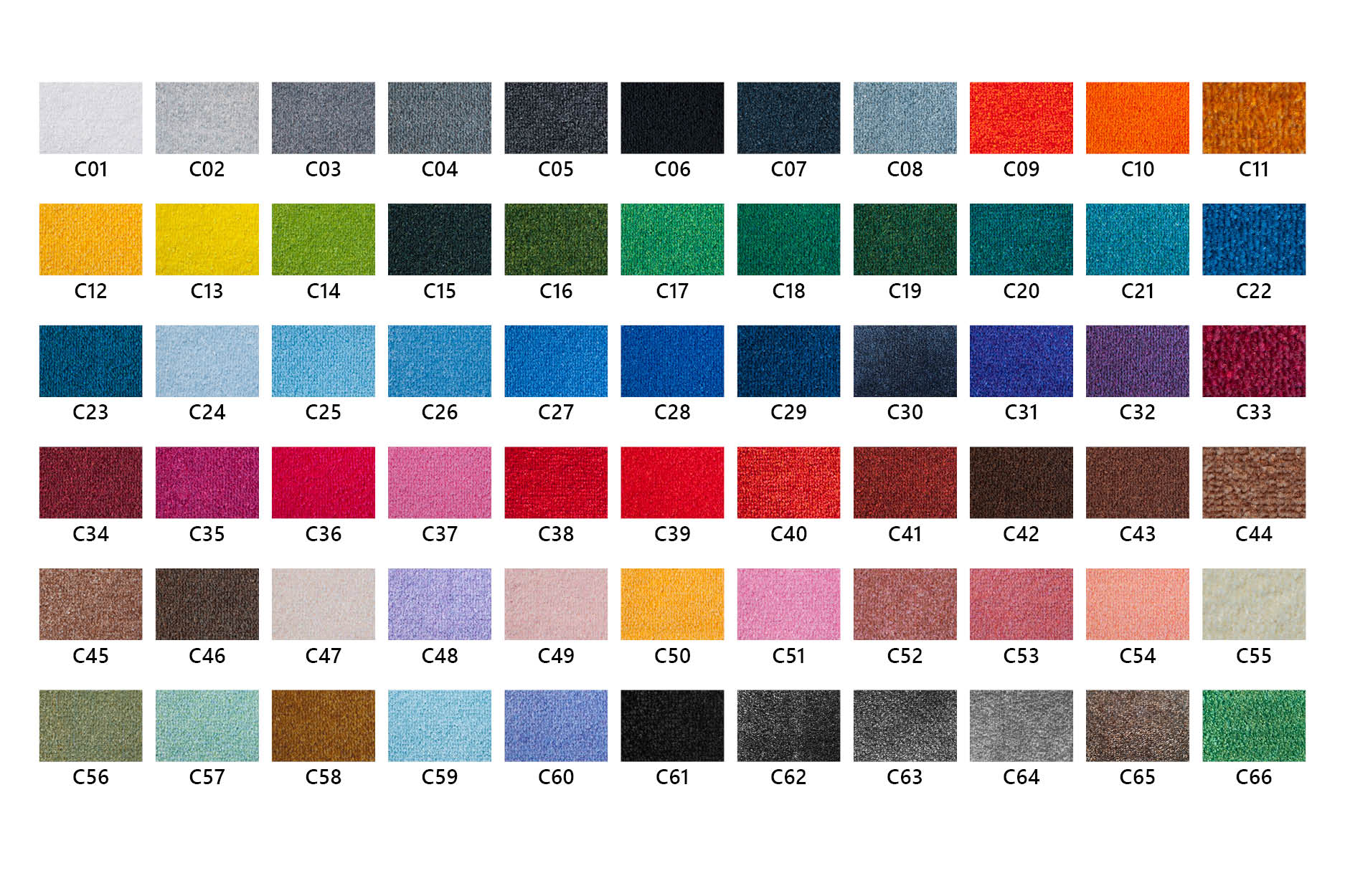 Colorstar logomatto väripaletti